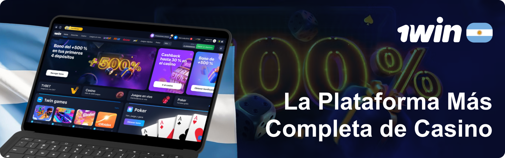1Win Argentina - La Plataforma Más Completa de Casino y Apuestas
